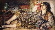 Pierre Renoir Odalisque or Woman of Algiers France oil painting artist